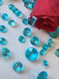 40 Gems- Jumbo & Assorted Sizes Table Scatter and Vase Decorations