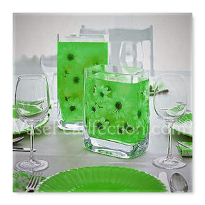 Translucent Color Water Gels Premeasured Kit-2 Pkts-Fills 1 GL of Gels For Your Vase Decorations-No Guessing-Best Results