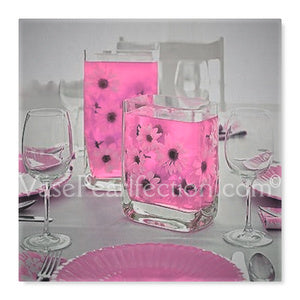 Translucent Color Water Gels Premeasured Kit-2 Pkts-Fills 1 GL of Gels For Your Vase Decorations-No Guessing-Best Results