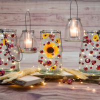 75 Floating Burgundy Pearls - Shiny - 1 Pk Fills 1 Gallon of Gels for Floating Effect - With Measured Gels Kit - Option 3 Fairy Lights - Vase Decorations