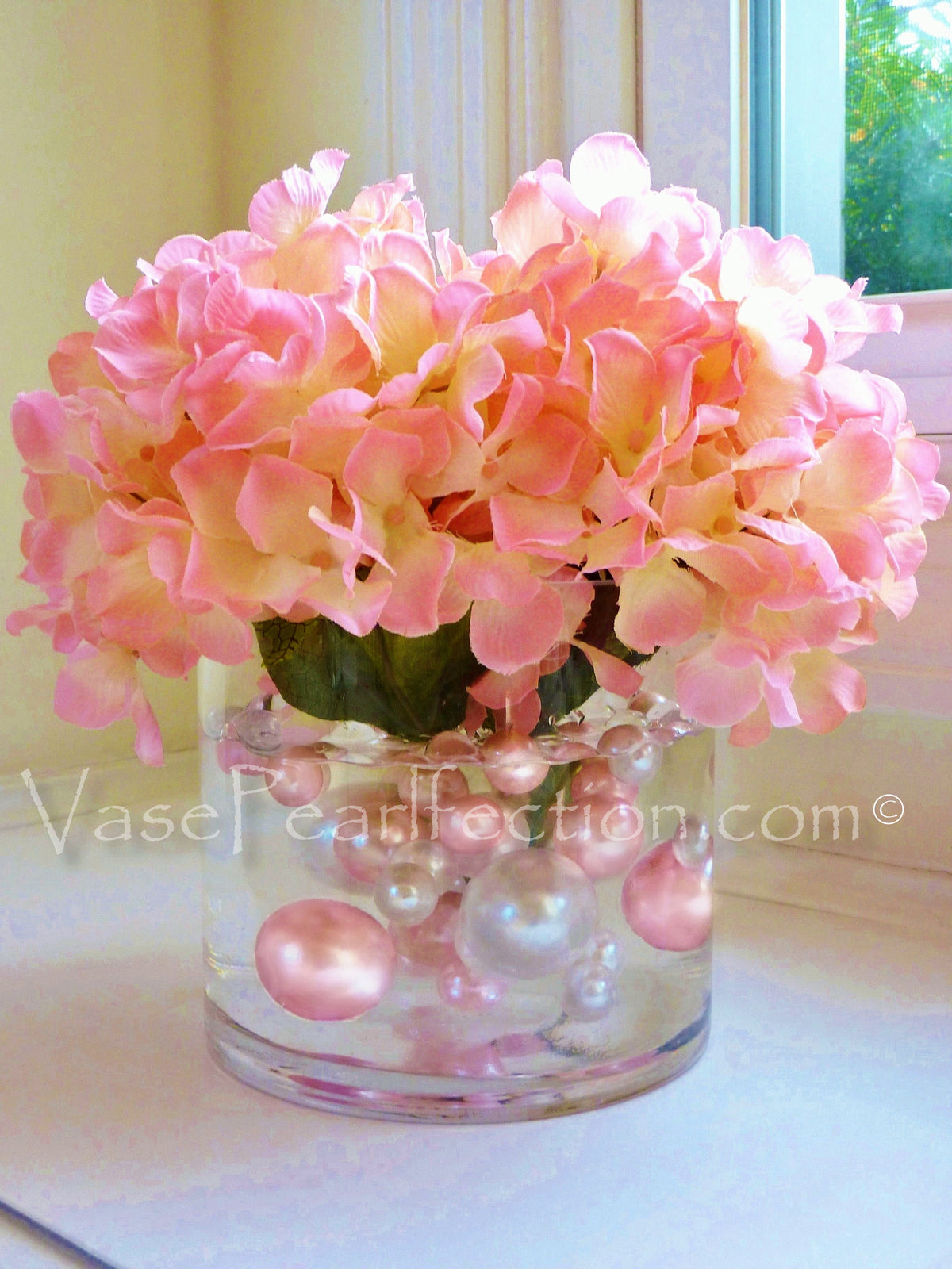 Transparent Water Gels Premeasured Kits-Each 1 Pkt Fills 1 GL of Gels for Floating Your Vase Decorations-No Guessing! Best Results-Not Including Pearls