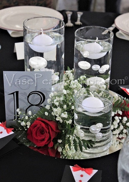 Event Pks Transparent Water Gels Premeasured Kits-Each Fills 5 GL of Gels Floating Your Vase Decorations-No Guessing-Best Results-Not Including Pearls